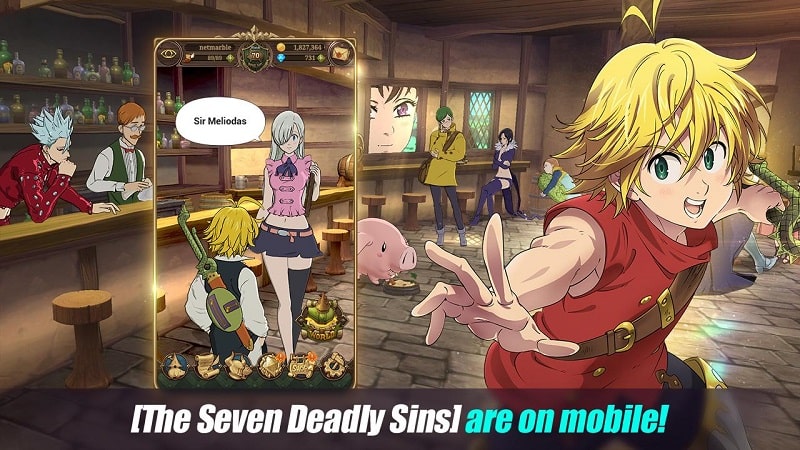 The Seven Deadly Sins Grand Cross APK - screenshot 1