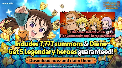 The Seven Deadly Sins IDLE APK 1.24.0 for Android - screenshot 1