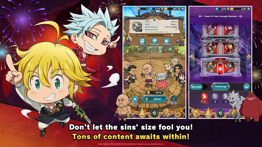 The Seven Deadly Sins IDLE - screenshot 15