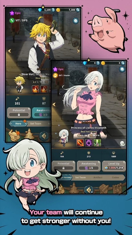 The Seven Deadly Sins IDLE - screenshot 2