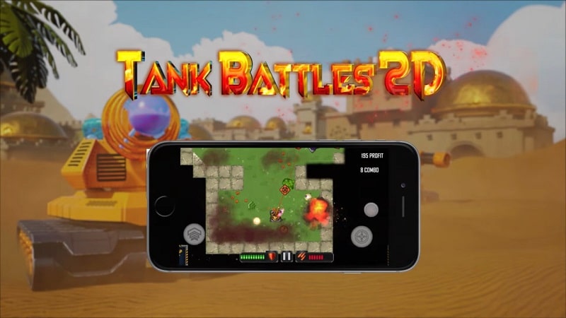 Tank Battles 2D APK - app icon