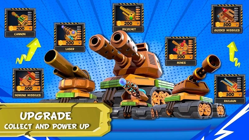 Tank Battles 2D APK - screenshot 2