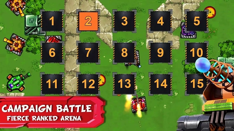 Tank Battles 2D APK - screenshot 4
