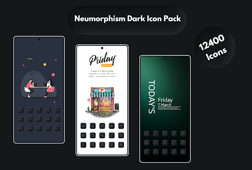 Neumorphism Icon Pack - screenshot 1