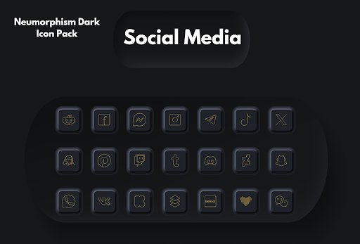 Neumorphism Icon Pack - screenshot 4
