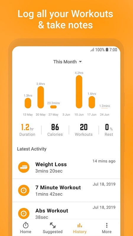 Exercise Timer APK - screenshot 3