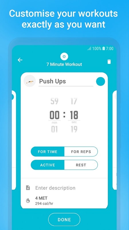 Exercise Timer APK - screenshot 4