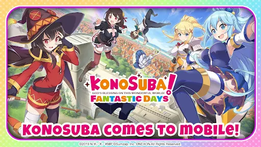KonoSuba Fantastic Days APK 4.11.6 (Full) for Android - screenshot 1