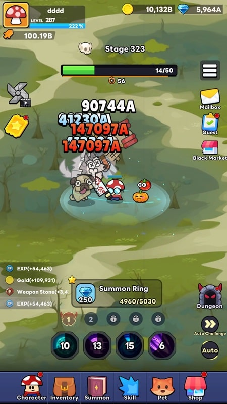 Idle Mushroom Hero APK - screenshot 5