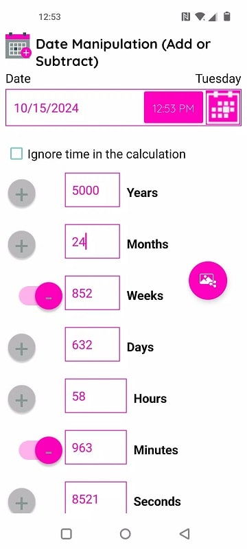 Date Calculator Pro APK - screenshot 2