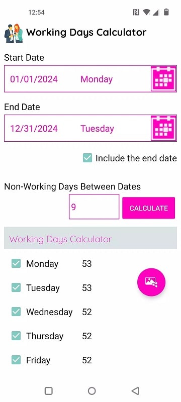 Date Calculator Pro APK - screenshot 5