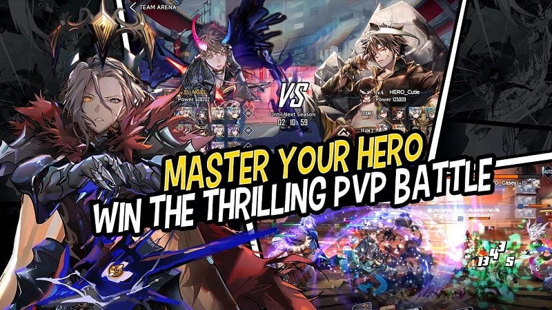 Hero Cantare with WEBTOON APK - screenshot 4