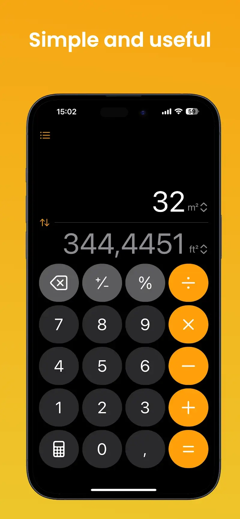 Calculator OS 18 - screenshot 3