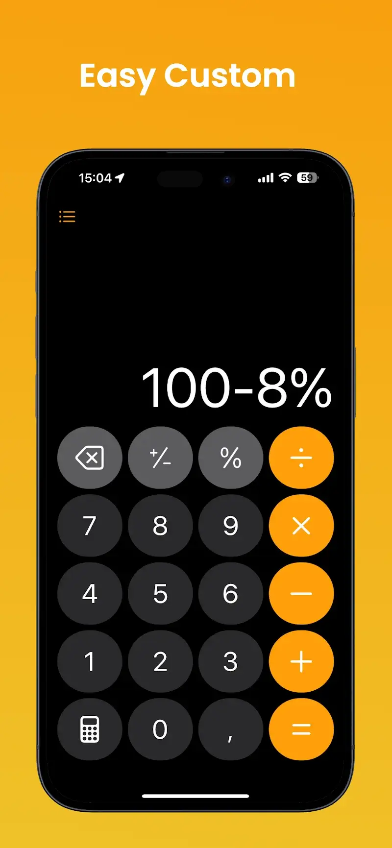 Calculator OS 18 - screenshot 4