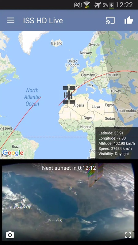 ISS Live Now APK - screenshot 2