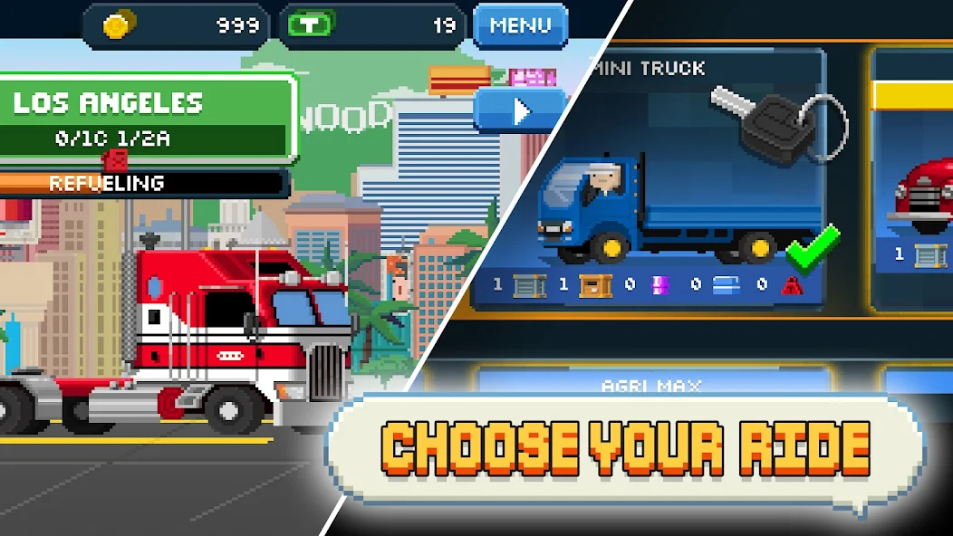 Pocket Trucks: Route Evolution - screenshot 1