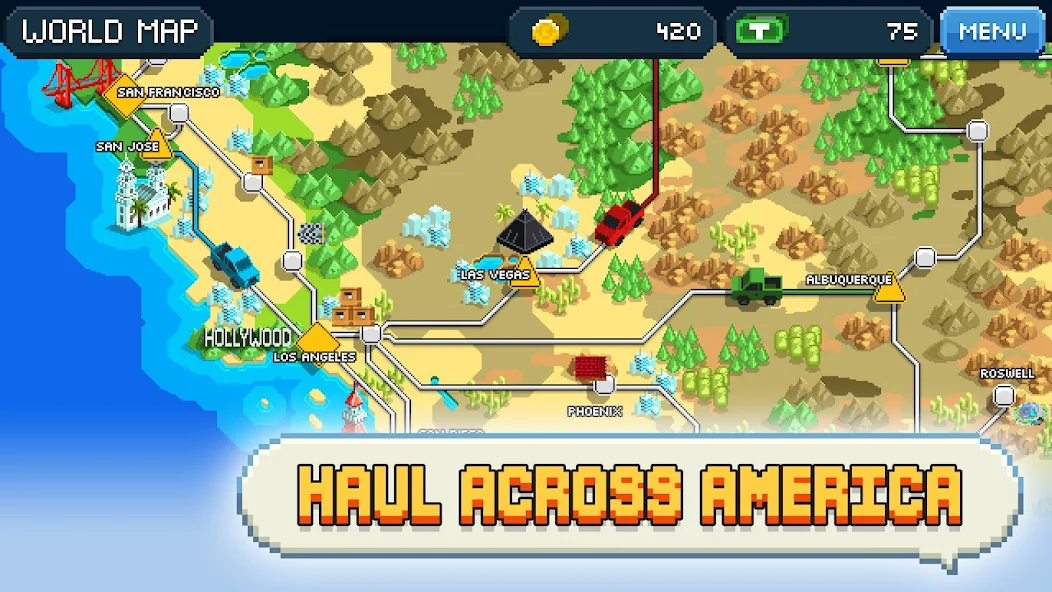 Pocket Trucks: Route Evolution - screenshot 2