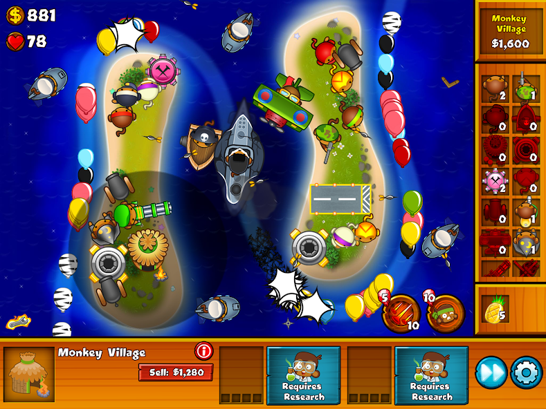 Bloons Monkey City - screenshot 2