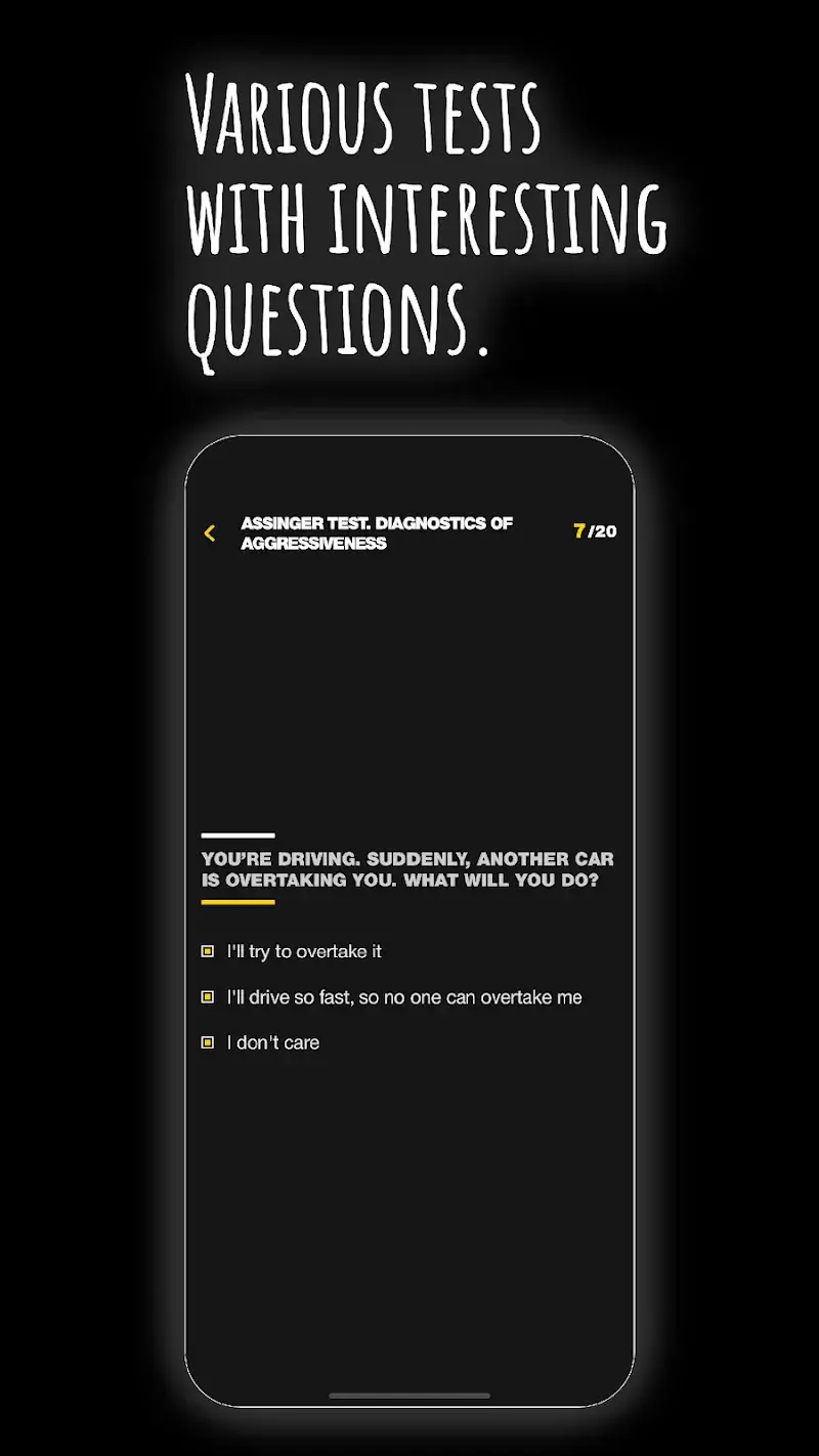 Psychological Tests - screenshot 3