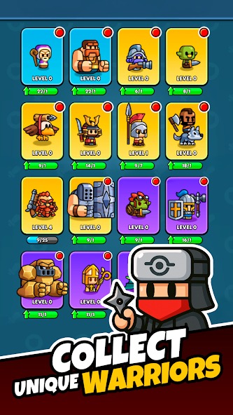 Tiny Warriors Rush APK - screenshot 2