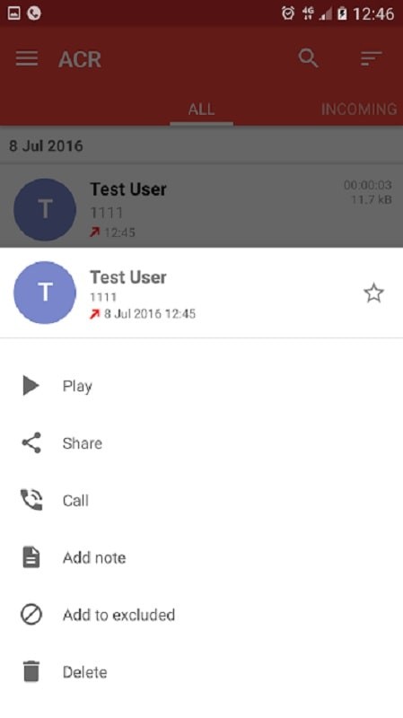 Call Recorder - ACR Premium - screenshot 1