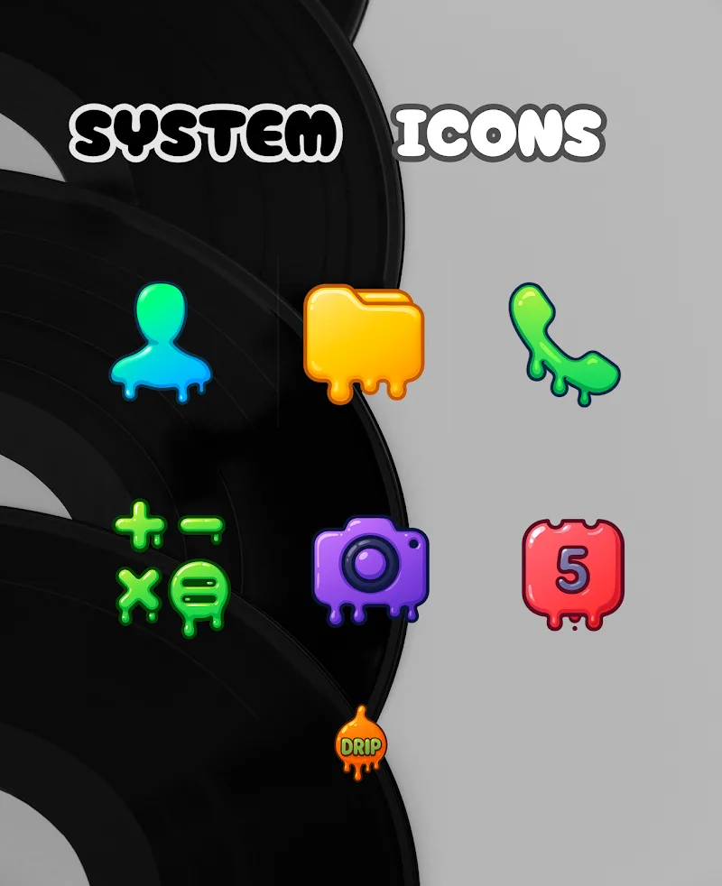 Drip Icon Pack v1.0.4 APK (Full Version) - screenshot 2