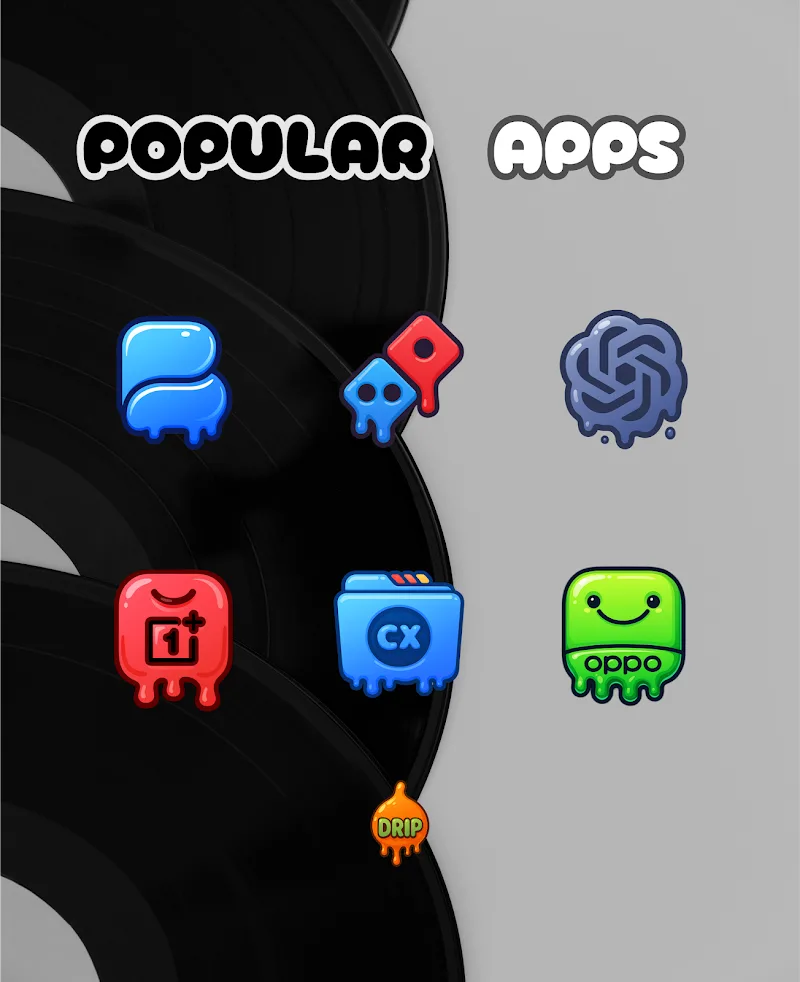 Drip Icon Pack v1.0.4 APK (Full Version) - screenshot 4
