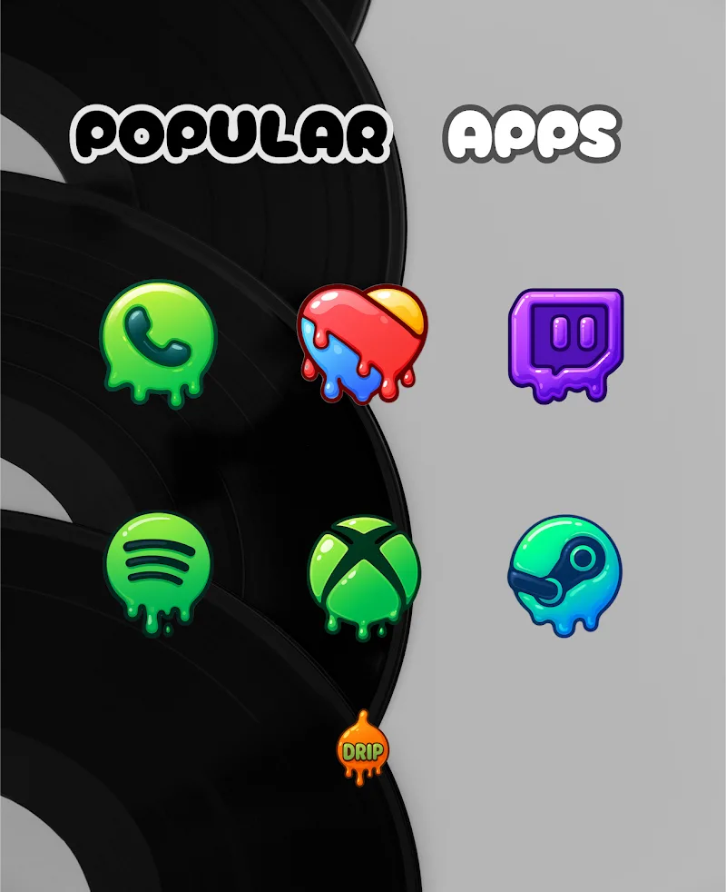 Drip Icon Pack v1.0.4 APK (Full Version) - screenshot 5