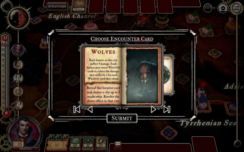 Fury of Dracula: Digital Edition - screenshot 1