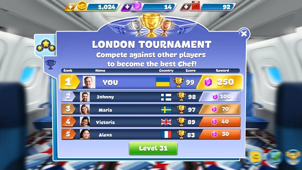 Airplane Chefs - Cooking Game - screenshot 1