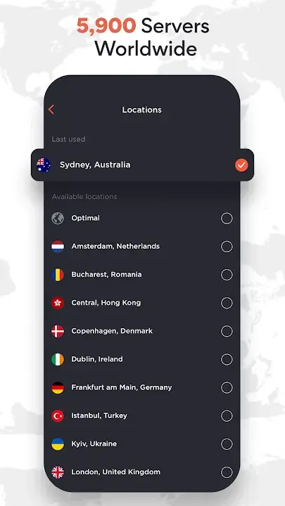 Touch VPN - screenshot 2