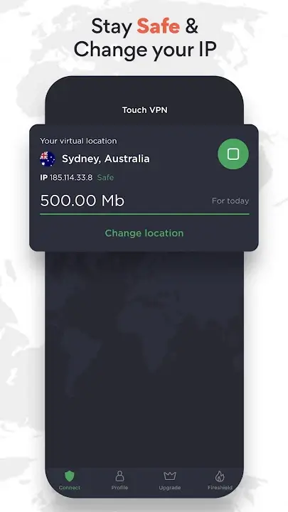Touch VPN - screenshot 3
