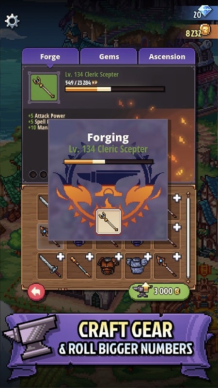 Knights of Pen and Paper 3 APK - screenshot 1