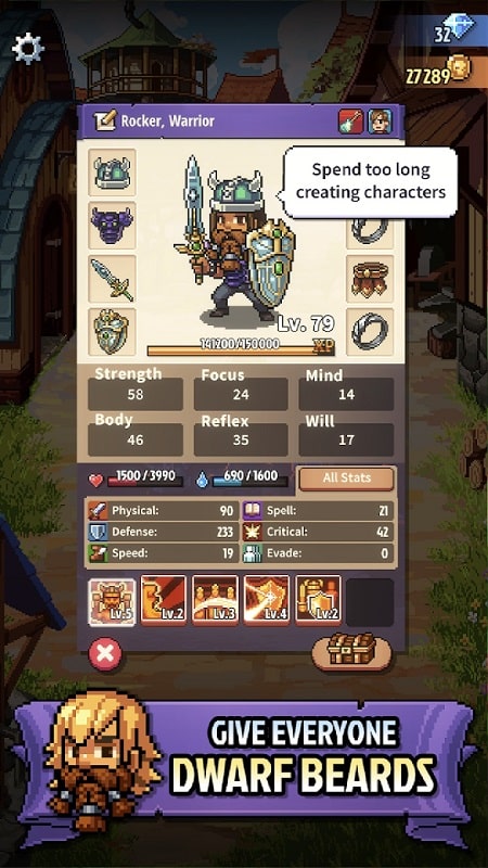 Knights of Pen and Paper 3 APK - screenshot 3