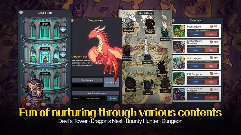 Legend Magician  Idle RPG - screenshot 4