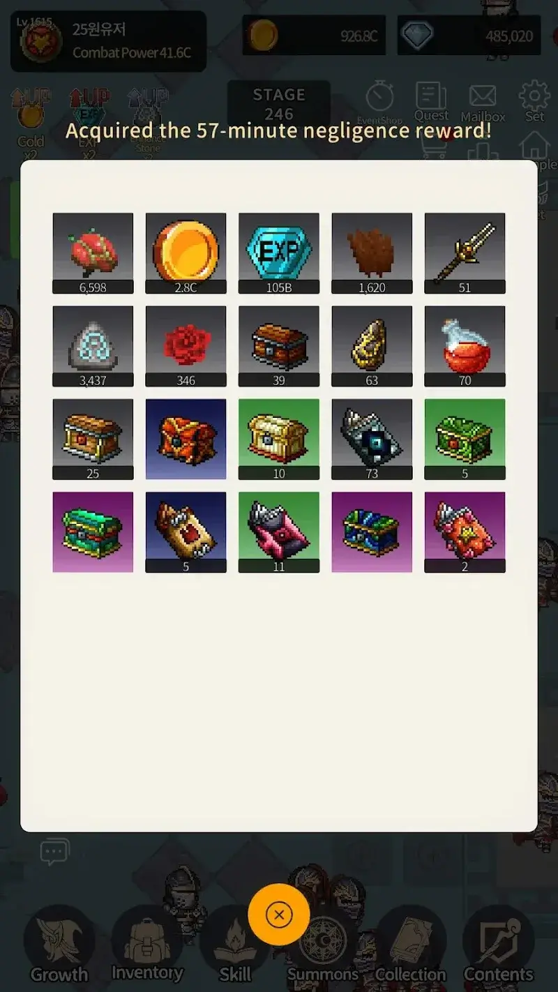 Legend Magician Idle RPG - screenshot 4