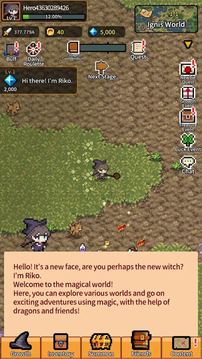 Legend of Little Witch - screenshot 1