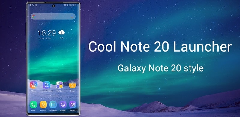 Cool Note20 Launcher APK MOD APK icon