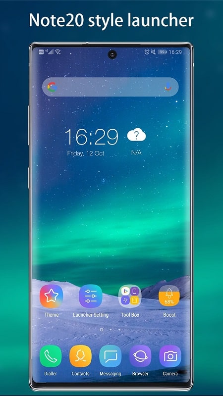 Cool Note20 Launcher APK - screenshot 2