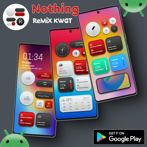 Nothing ReMiX KWGT - screenshot 2