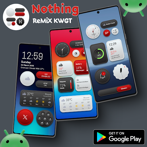 Nothing ReMiX KWGT - screenshot 5