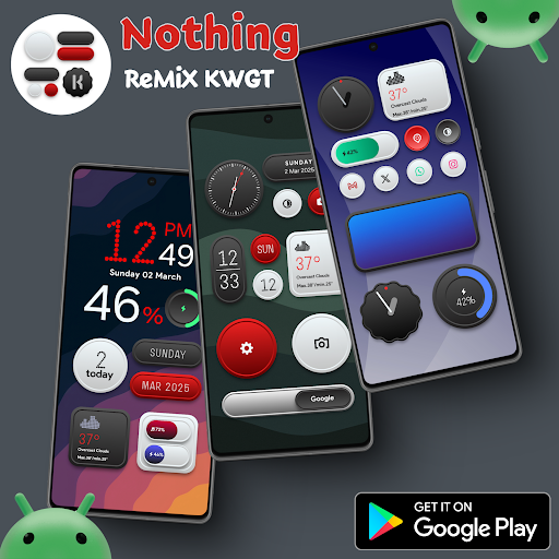 Nothing ReMiX KWGT - screenshot 6