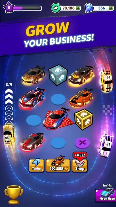 Merge Cyber Car APK - screenshot 4