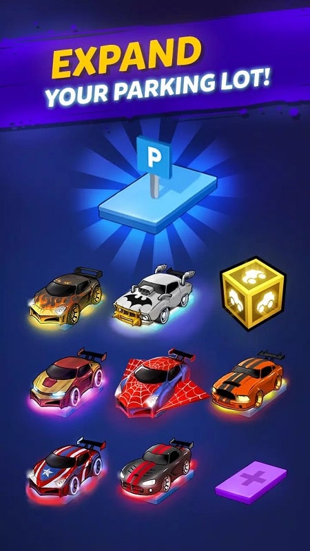 Merge Cyber Car APK - screenshot 5