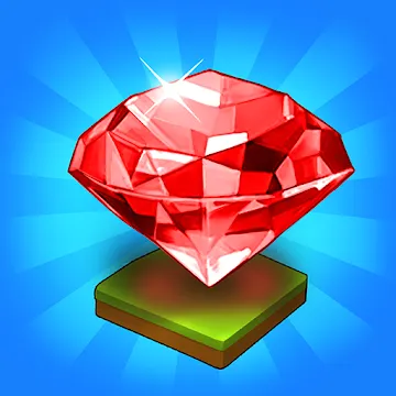 Merge Jewels: Gems Merger Evolution games MOD APK icon