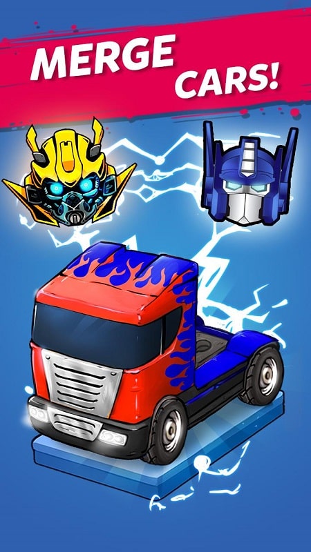 Merge Muscle Car APK - screenshot 1