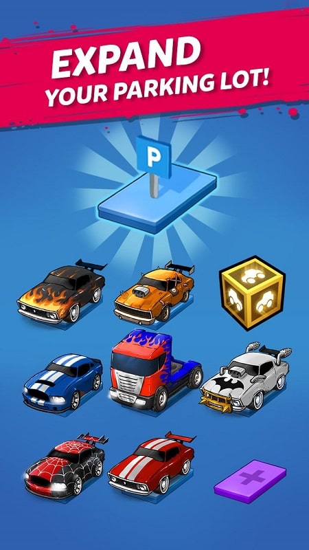 Merge Muscle Car APK - screenshot 2