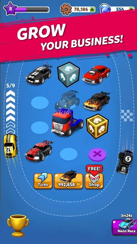 Merge Muscle Car APK - screenshot 3