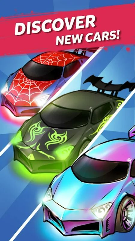 Merge Neon Car APK - screenshot 2
