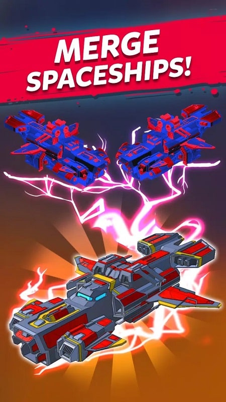 Merge Spaceship APK - screenshot 2